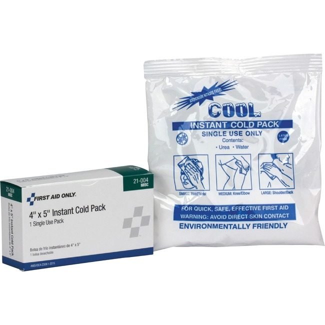 Acme United Corporation First Aid Only Coldpack Instant 4X5 FAO21-004