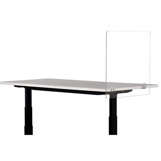 Safco Products Panel Desktop Clear 23.5 SAF7515CL
