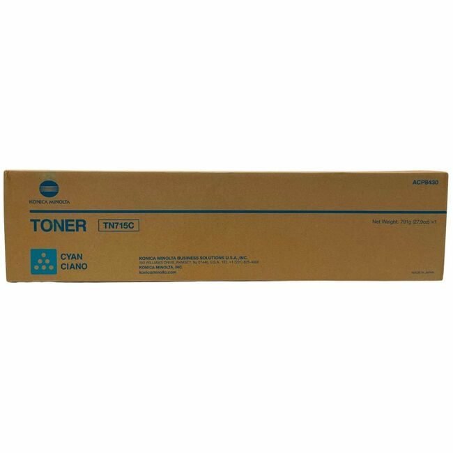 Konica Minolta Crtdg Toner TN715C Cyn KNMACP8430