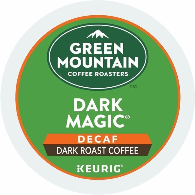 Keurig Dr Pepper / Green Mountain Coffee Roasters Kcup Darkmagic Decaf 24BX GMT4067CT