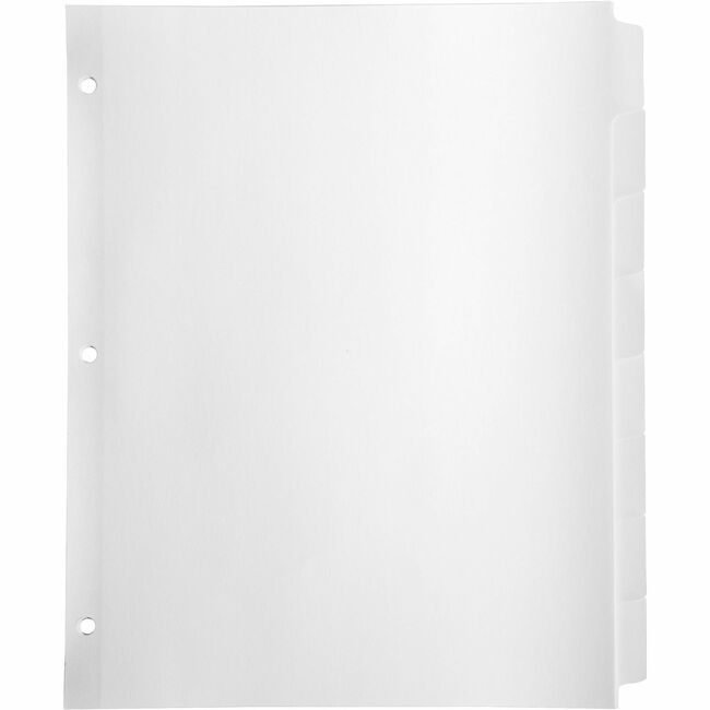 Business Source Divider Write-On 8TAB We BSN36684