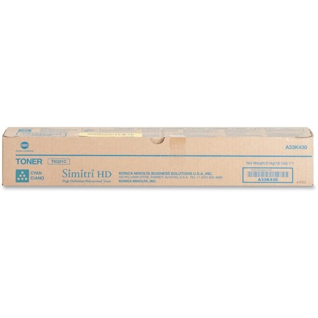 Konica Minolta Crtdg Lsr 224 284 Cyn 25K KNMTN321C