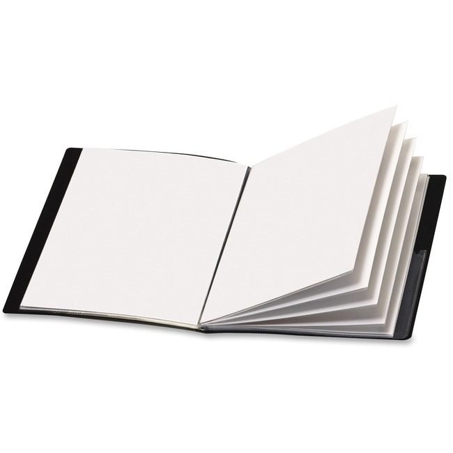 Cardinal Book Presntation Black 24PCKT CRD50232