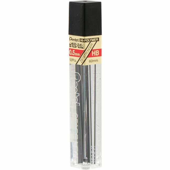 Pentel of America Refill Lead 0.5MM Hb Black PENC505-HB