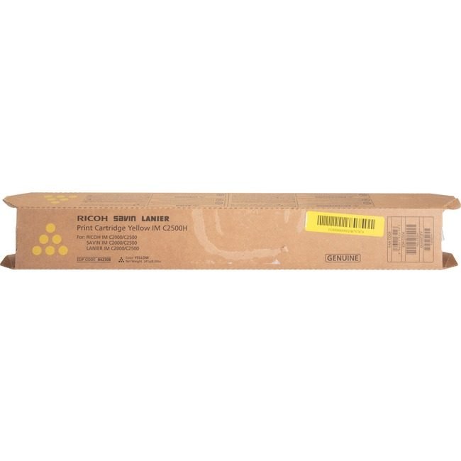 Ricoh USA Crtdg Lsr 2000 2500 Yellow 10.5 RIC842308