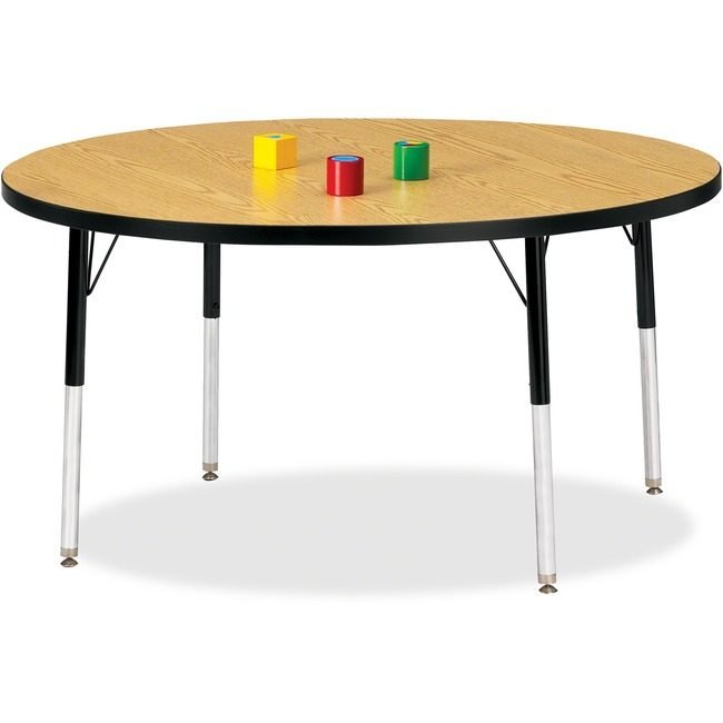 Jonti-Craft, Inc. Table Activity 48"RND Ok/Bk JNT6433JCA210