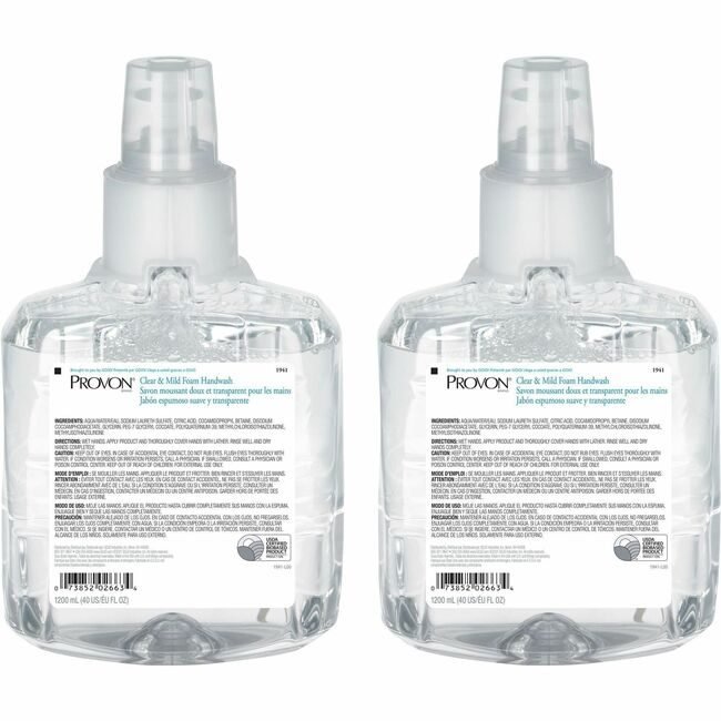 GOJO Industries Soap Hndwash Foam Clr&Mild GOJ194102CT