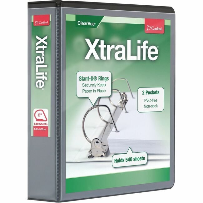 Cardinal Binder X-Life Dring 2" Black CRD26321