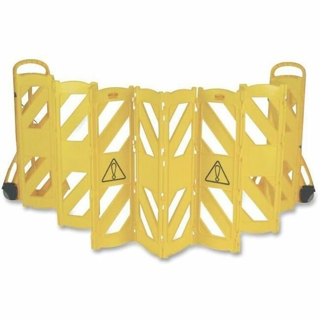 Rubbermaid Commercial Products Barrier Safety Mobile RCP9S1100YW