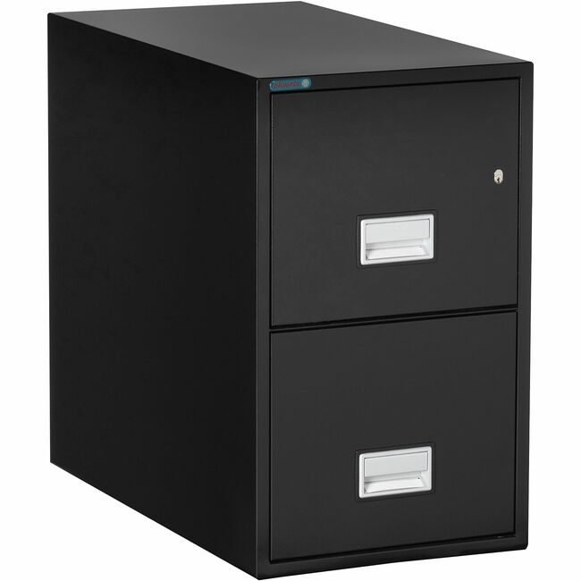 Phoenix Safe File Vert 2DR 31DEP Letter Black PXSLTR2W31B