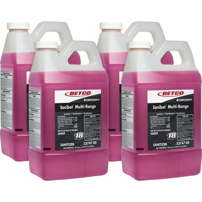 Betco Corporation Sanitizer Sanbt Symplcty 2L BET2374700CT