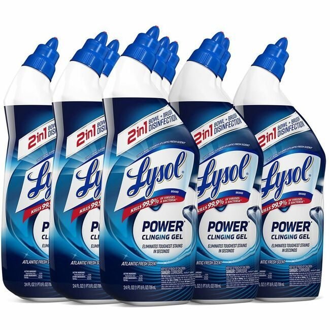 Reckitt Lysol / Resolve / Air Wick / Easy-Off / product-specific Clnr Toilet Bowl 24OZ Blue