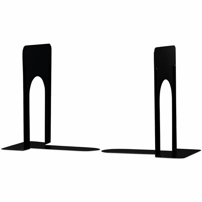 Universal Office Products Bookend Econmy 9"H Black UNV54091