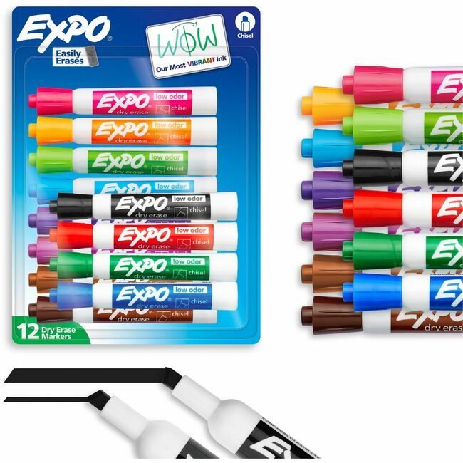 Newell Brands / Sanford Sharpie / Expo / Prismacolor / Marker Dryer Lo Chisel 12 Pack SAN80699A