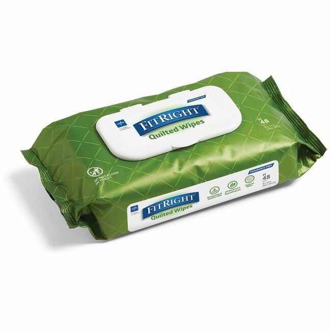 Medline Industries Wipes Cleansng 8X12 48PK/CT MIIMSC263625