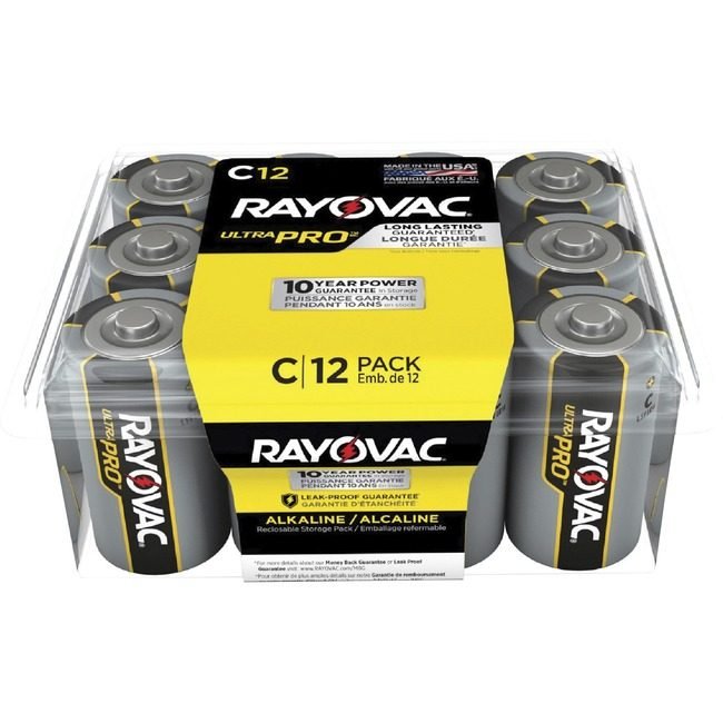 Energizer Holdings Rayovac Batteries Pro Ultra C RAYALC12PPJCT