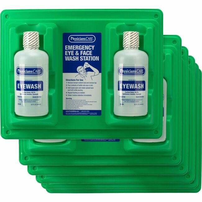 Acme United Corporation First Aid Only Station Eyewash Double 32OZ FAO24300CT