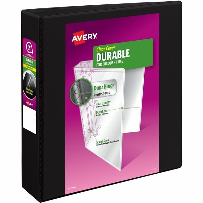 Avery Products Corporation Binder View Durable 2" Black AVE17031