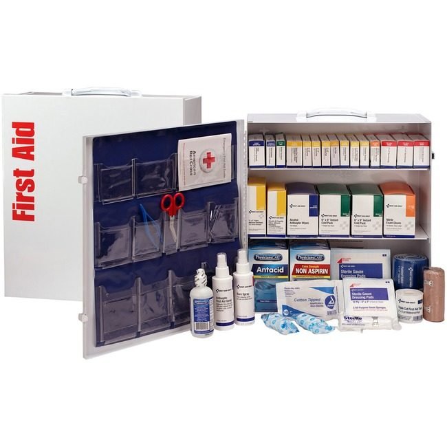 Acme United Corporation First Aid Only Kit 3 SHELF B+ ANSI MTL MDS FAO90575