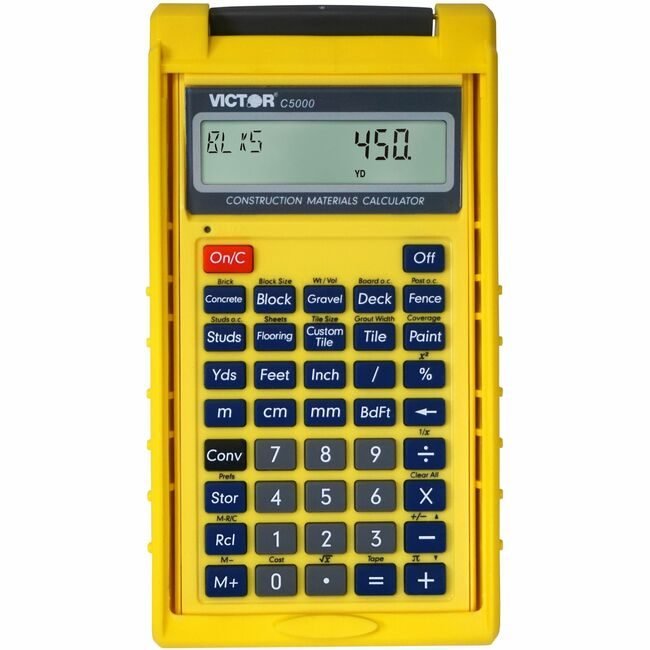 Victor Technology Calculator Construction VCTC5000