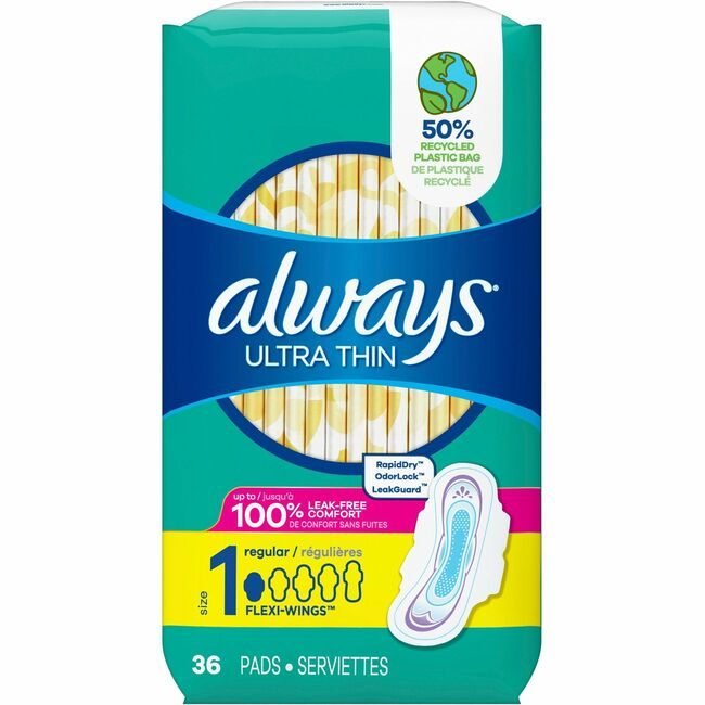 Procter & Gamble P&G Professional / product-specific brand Fempads Alw Ult Reg SZ 1 36 PGC08322