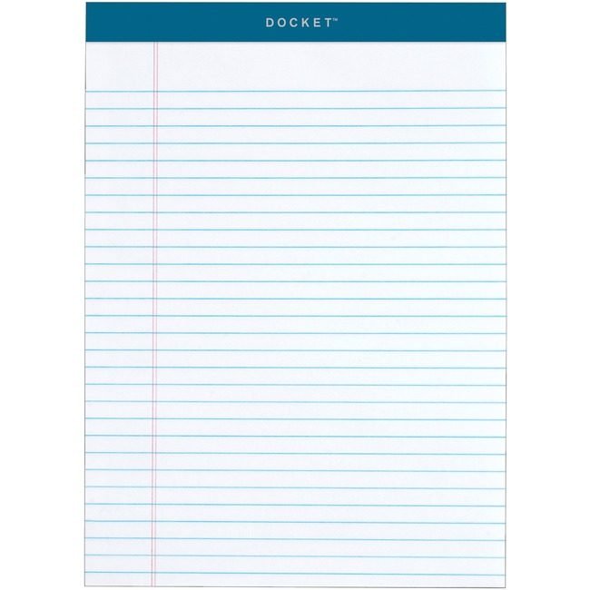TOPS Products Pad Legal 8.5 X 11.75 White TOP63416