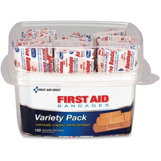 Acme United Corporation First Aid Only Bandages Kit Box Assorted FAO90095