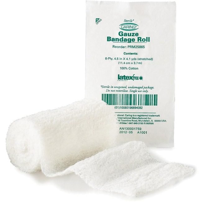 Medline Industries Roll Bandage Gauze Sterile MIIPRM25865