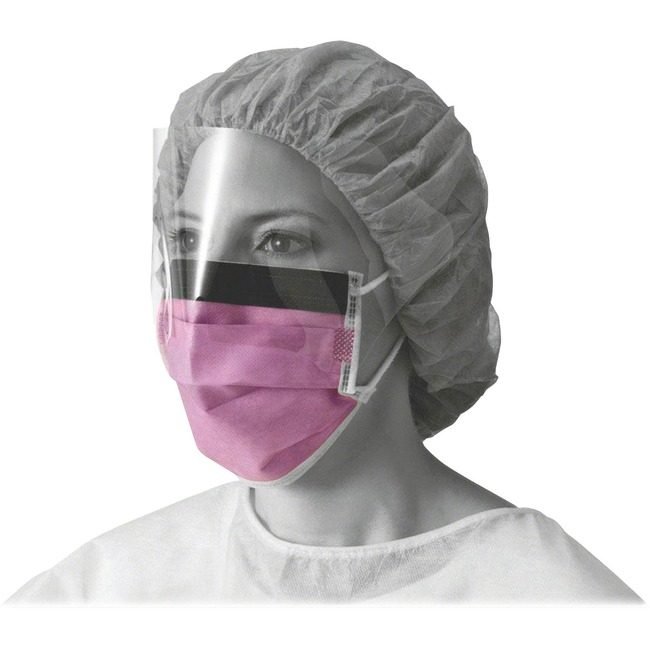 Medline Industries Mask Face Fluid Resist Shld MIINON27410EL