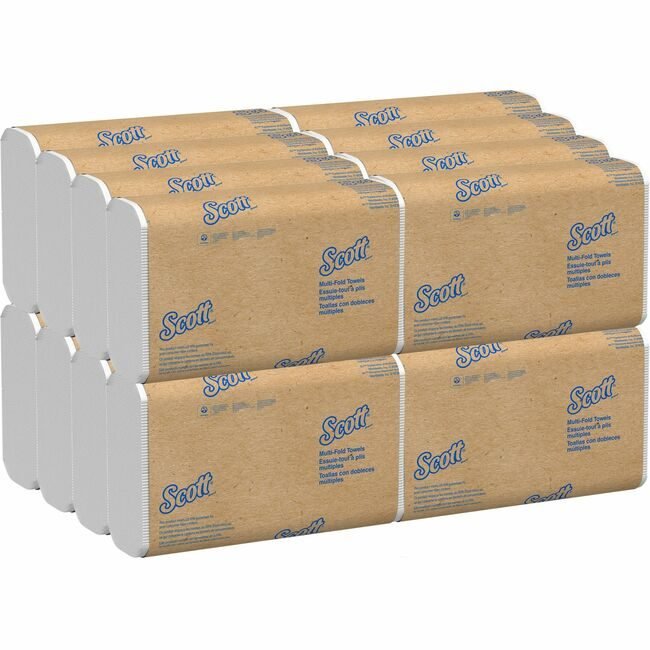 Kimberly-Clark Professional Kleenex / Scott / WypAll / Kimtech Towels Multi-Fold 8X9 We KCC37490