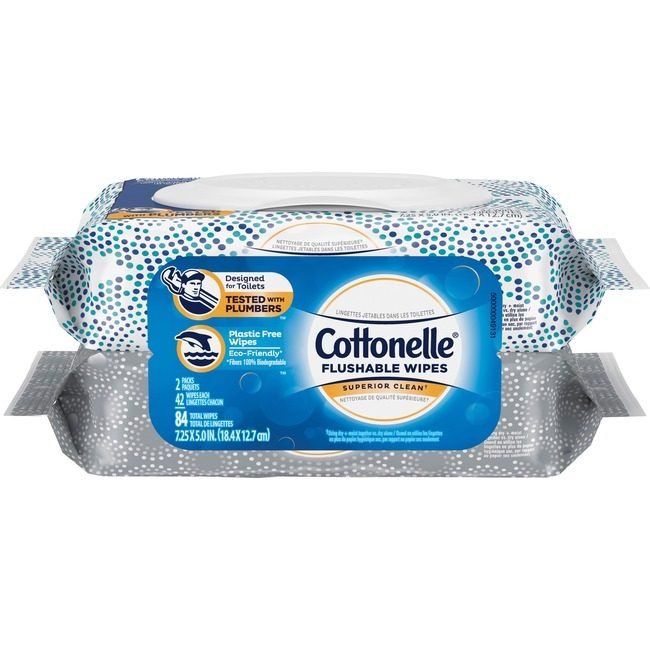 Kimberly-Clark Professional Kleenex / Scott / WypAll / Kimtech Wipe Flushable Freshcare KCC35970