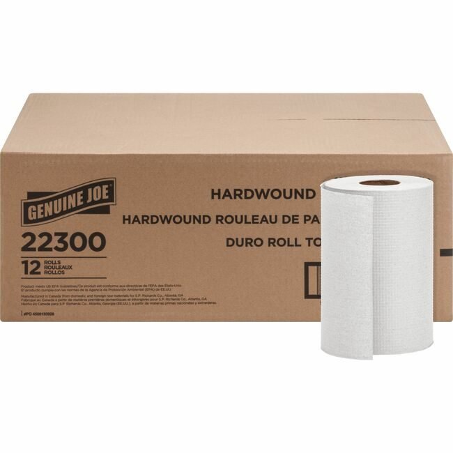Genuine Joe Towel Hrdwnd 7-7/8X350 2"CR GJO22300