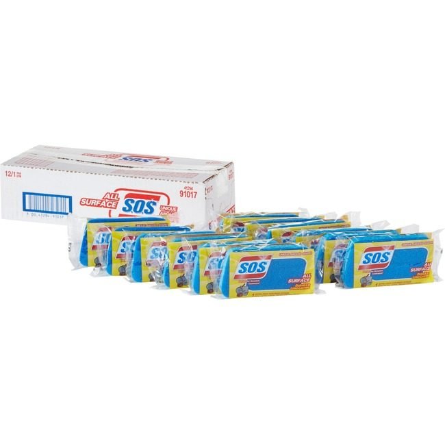 The Clorox Company CloroxPro / Sponge Scrubber All-Surface CLO91017CT