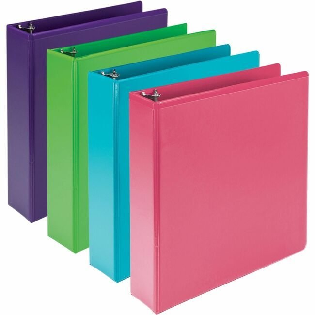 Samsill Binder Ec 2" Assorted 4-PACK SAMMS48669