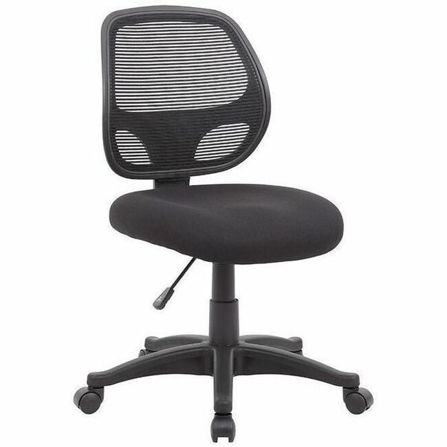Boss Office Products Chair Task Mesh Armless Black BOP605