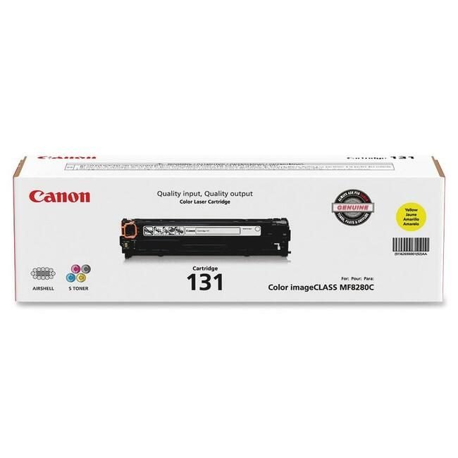 Canon U.S.A. Cartridge Laser 131 Yw CNMCRTDG131Y