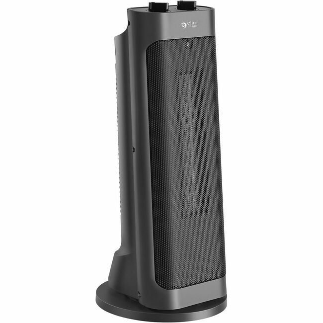 Elite Image Heater Mini Tower 18 IN Black ELI00547