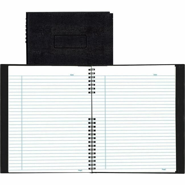 Dominion Blueline, Inc. Schneider Vizz Notebook Executive 200PG Black REDA10200BLK