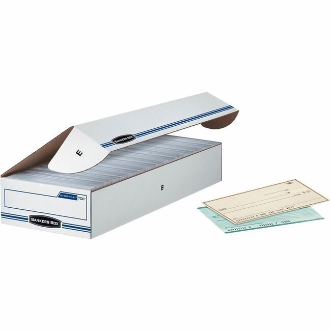 Fellowes Brands Box Stor/File Check 9X24X4 FEL00706