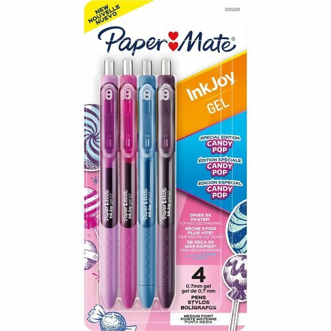 Newell Brands Paper Mate Pen Gel Ij Candypop Assorted 4 Pack PAP2205629