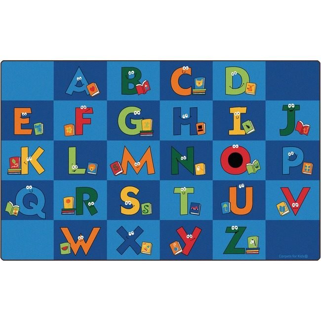 Carpets for Kids Rug Letters 76"X12 Rect CPT6212