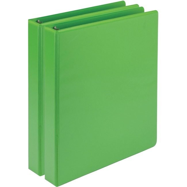 Samsill Binder View 2 Pack 1" Lime Grn SAMU86378
