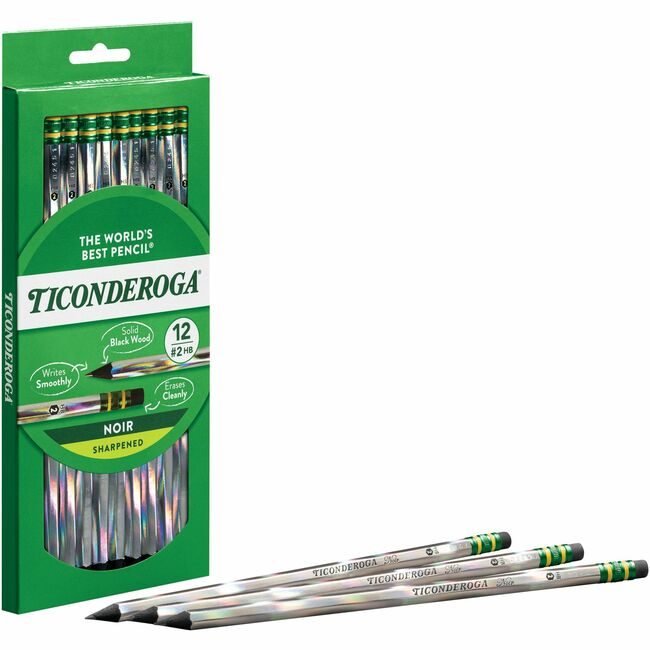 Dixon Ticonderoga Company / Pencil Holographic #2 12 Count DIX13970