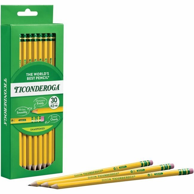 Dixon Ticonderoga Company / Pencil Wood #2 Preshrp 30 Count DIX13830