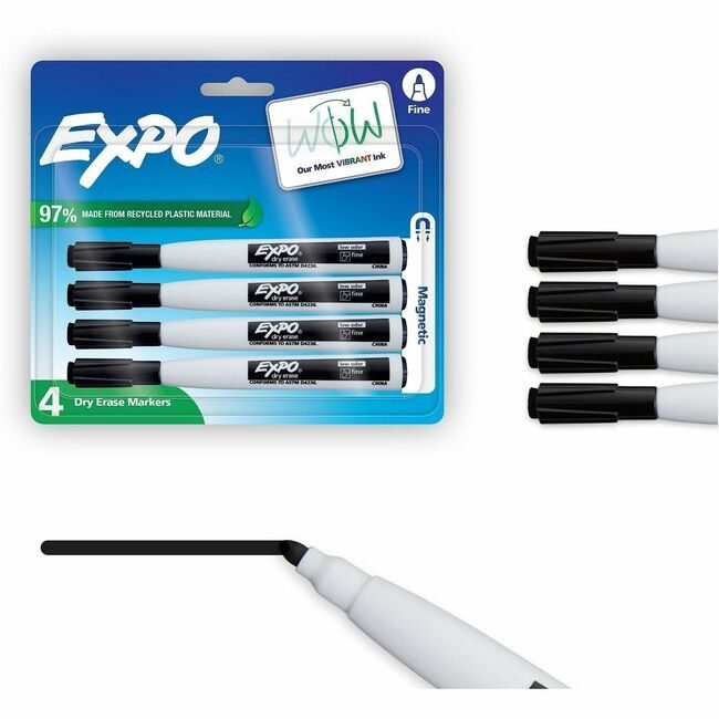 Newell Brands / Sanford Sharpie / Expo / Prismacolor / Marker Magn Fn 4 Count Black SAN2211584