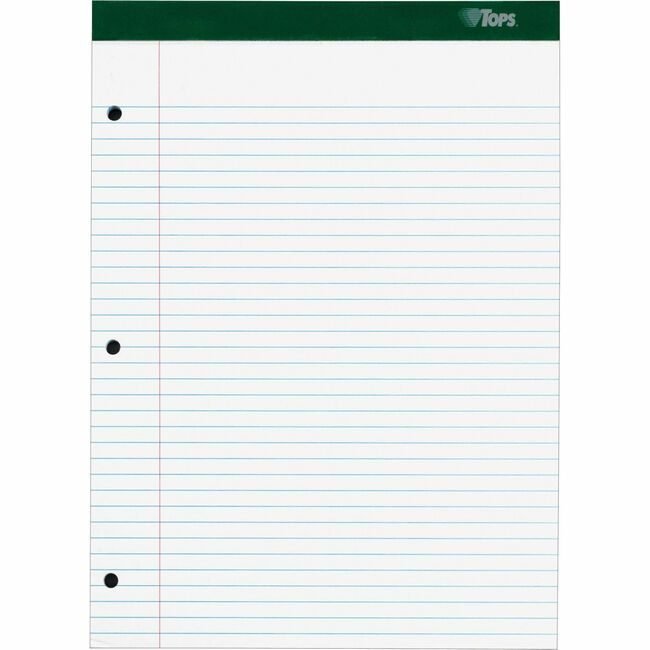 TOPS Products Pad Legal Double Docket We TOP63384