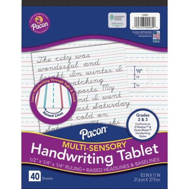 Pacon Corporation Tablet Write Rsd Rld 40SH PACP2469