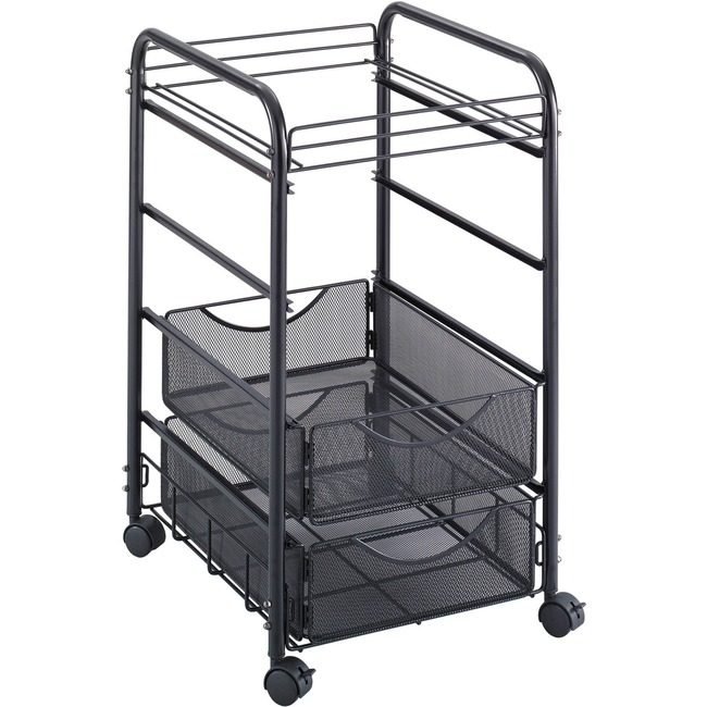 Safco Products Onyx Mesh Open File With Drawe SAF5215BL