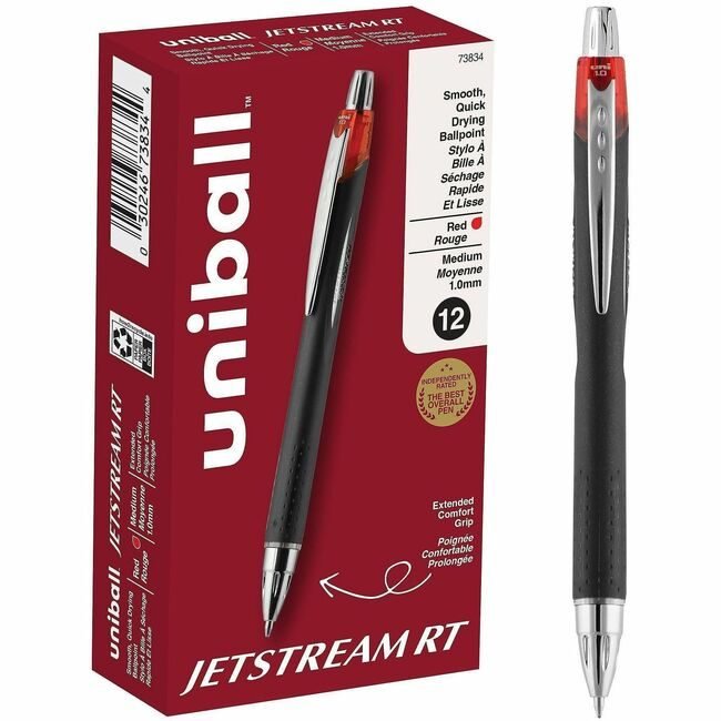 Mitsubishi Pencil Co. / uni-ball Pen Jetstream-Rt 1.0MM Red UBC73834