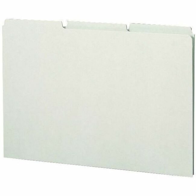 Smead Manufacturing Co. Guide Tab Blank Prsbrd Legal SMD52334